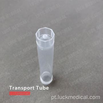 Tubo vazio de transporte viral com/sem rótulo FDA
